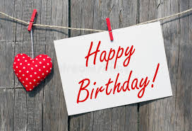 Happy Birthday Greetings to Loved Ones